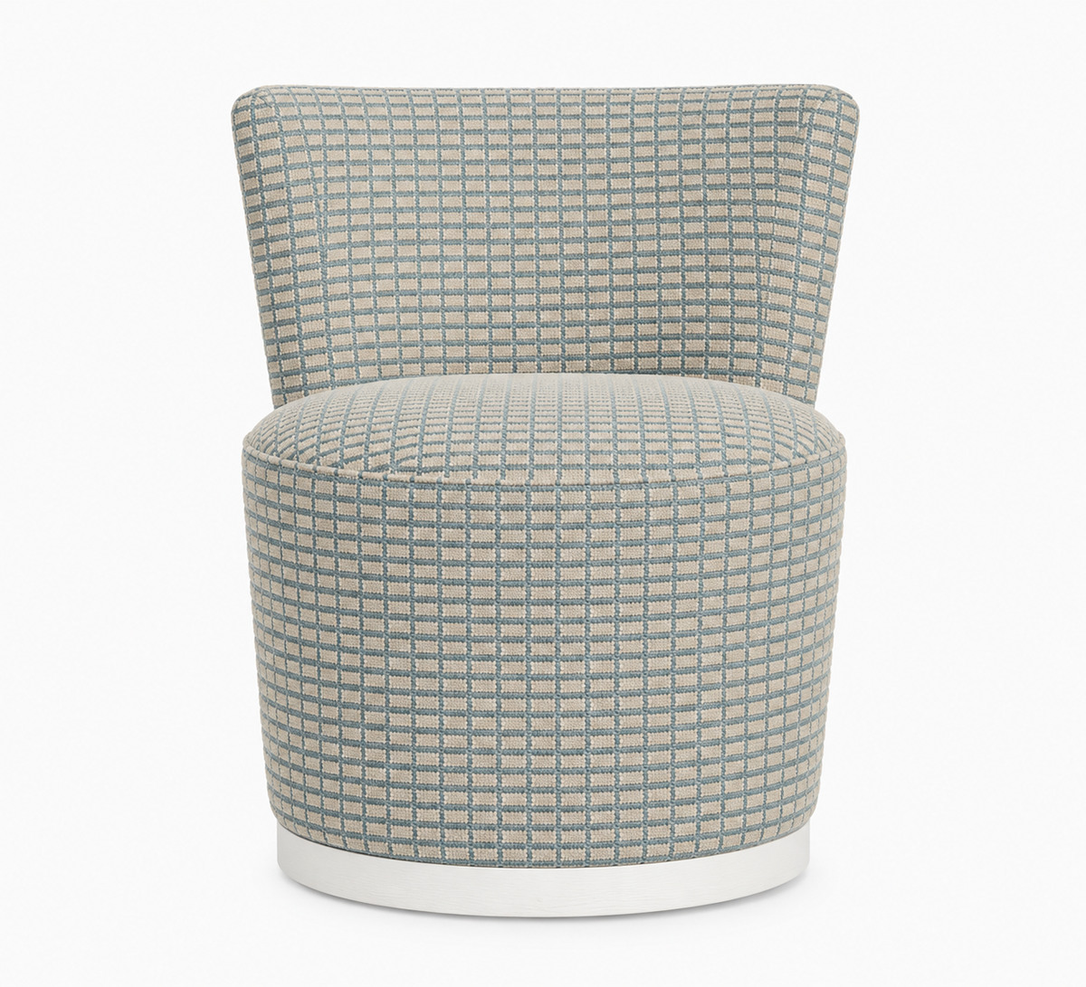 Teeny Dining Swivel Chair in Blue