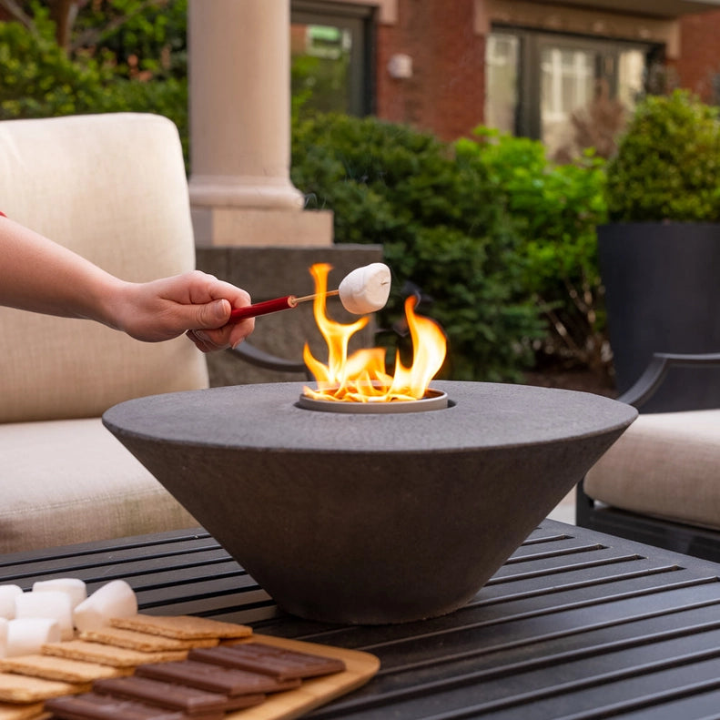 Concrete Tabletop Fire Pit