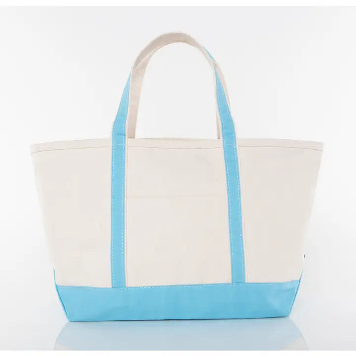 Large Canvas Boat Tote