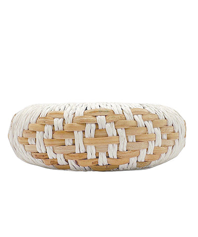 Woven Rattan Bangle Bracelets