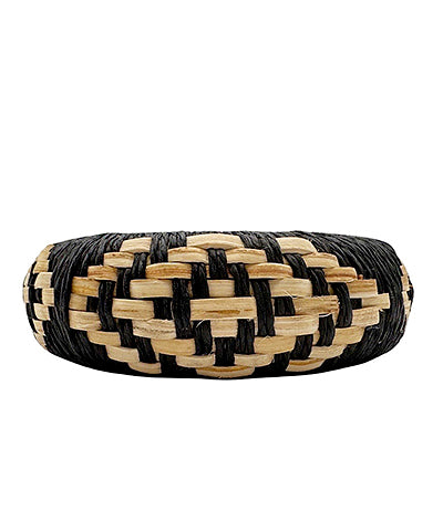Woven Rattan Bangle Bracelets
