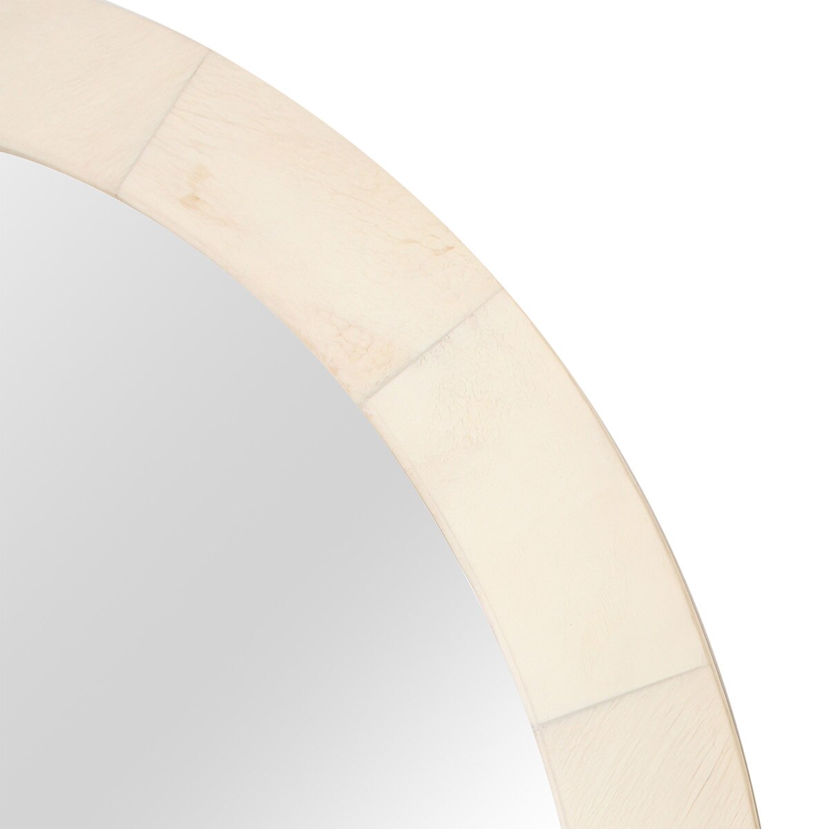 Capri Resin Round Mirror