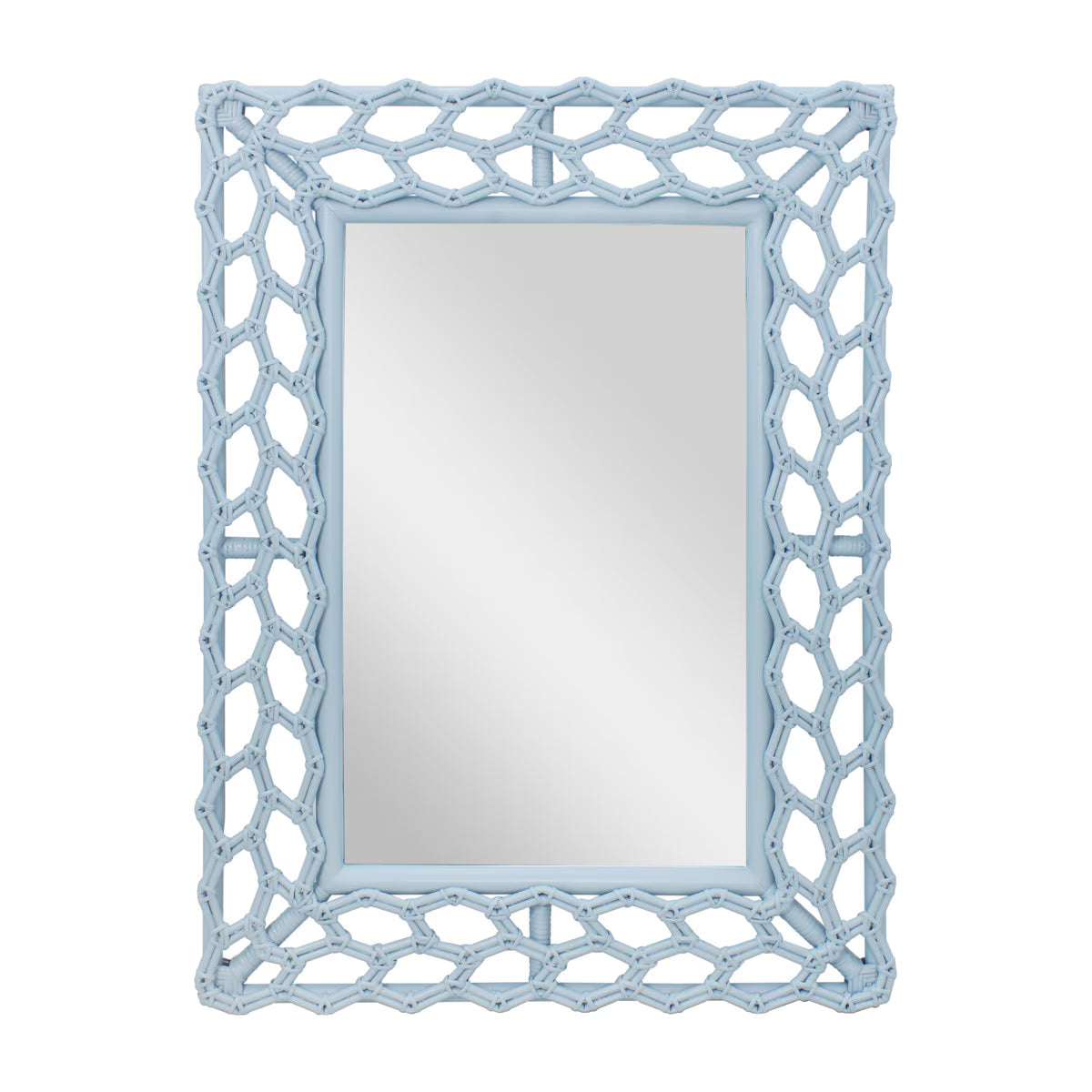 Arbor Blue Leaf Mirror