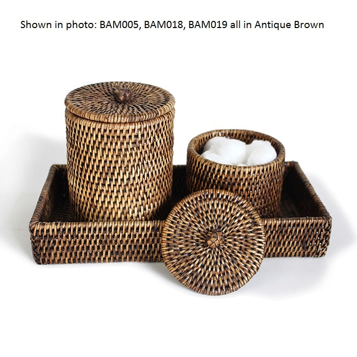 Rattan Bath Trays