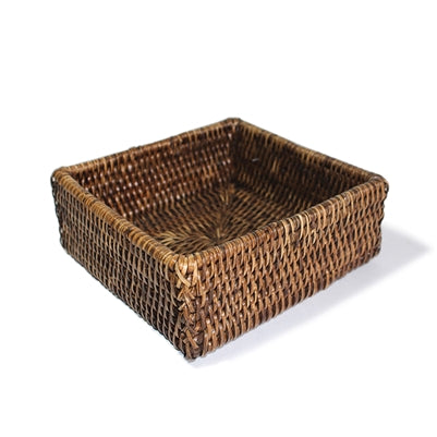 Rattan Cocktail Napkin Box