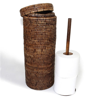 Rattan Multiple Toilet Paper Holder