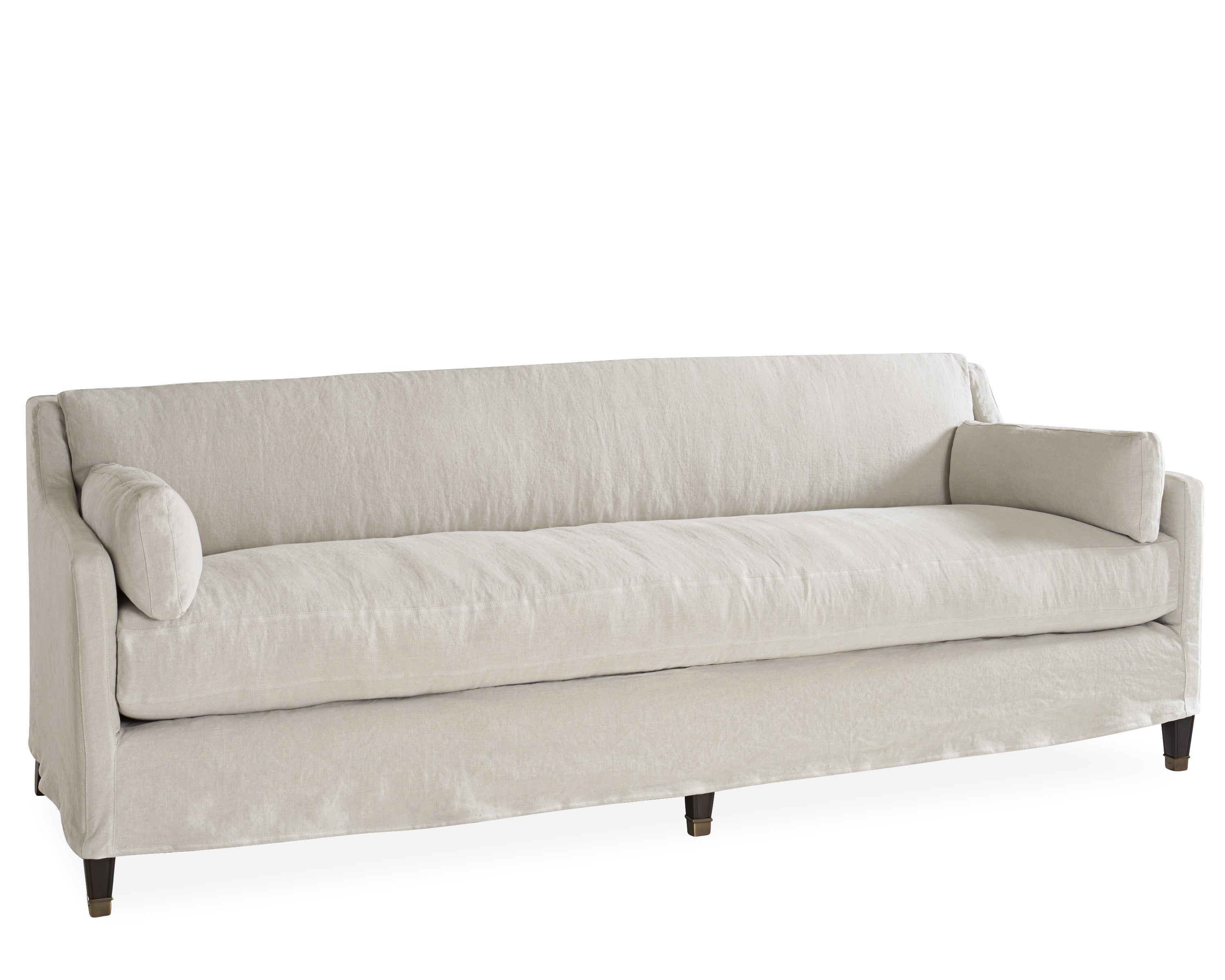 Lee Slipcovered Sofa with Legs