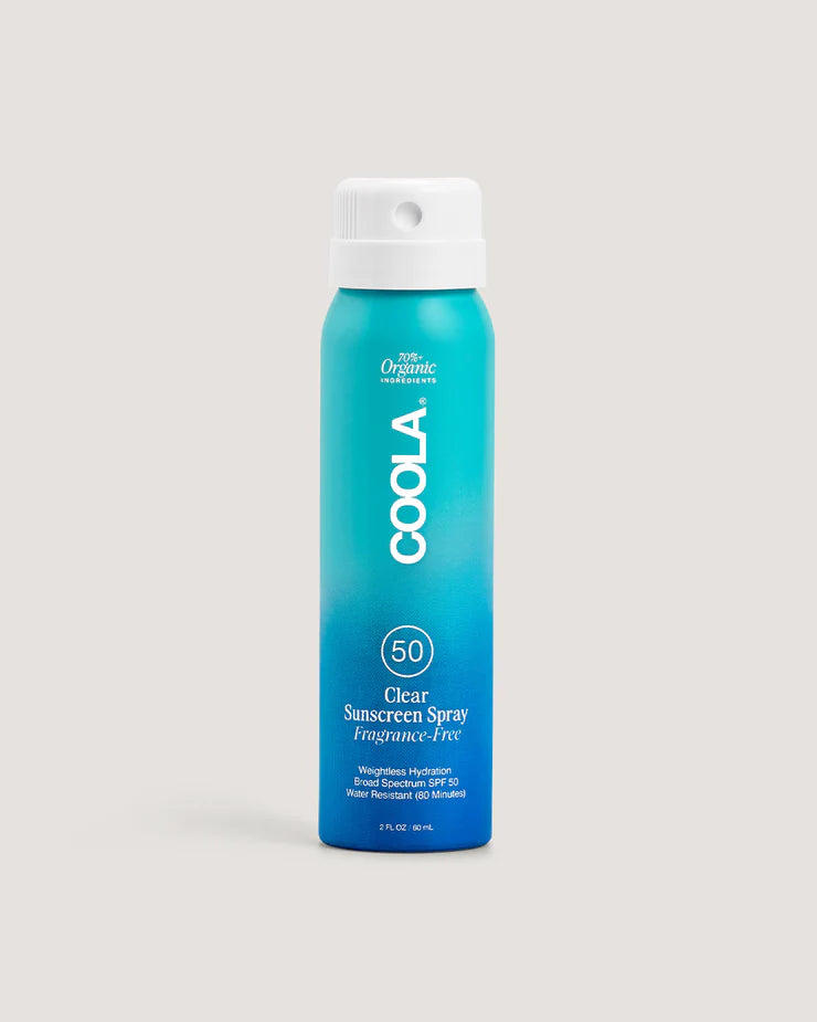 Coola Clear Sunscreen Spray SPF50