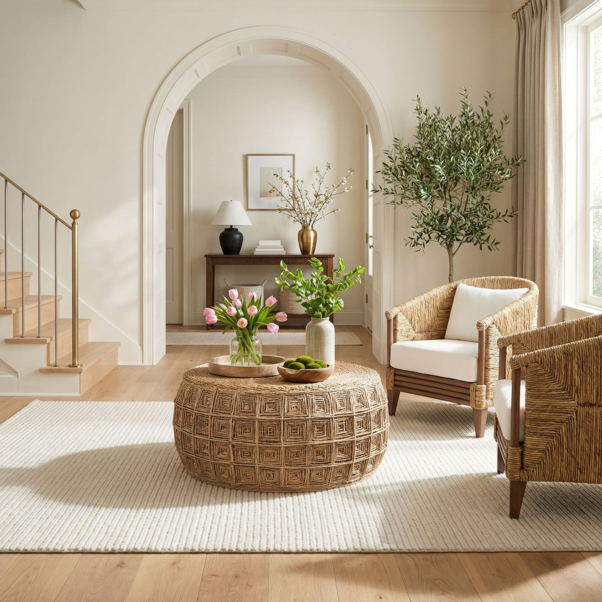 Daxton Woven Coffee Table