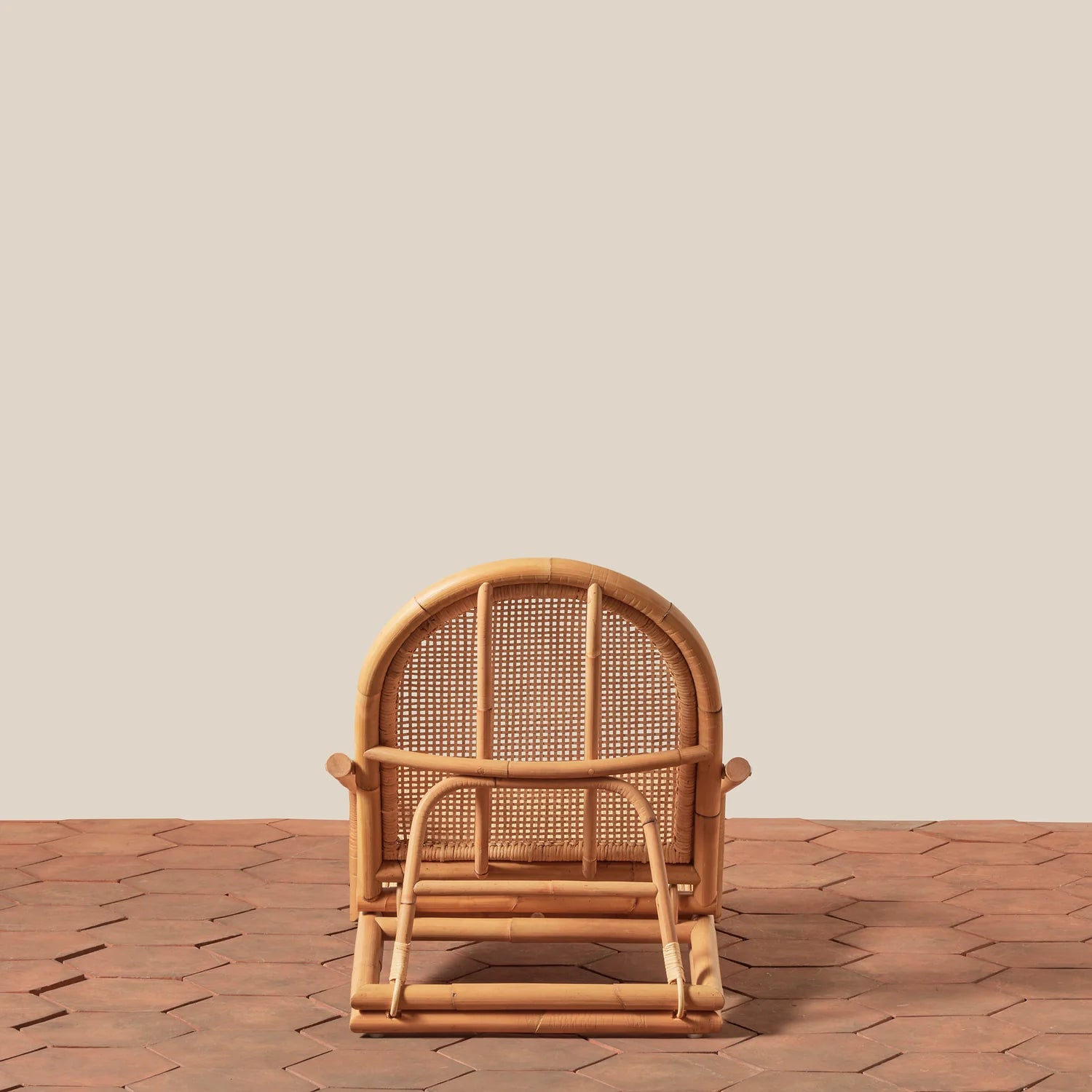 Montauk Folding Rattan Chair