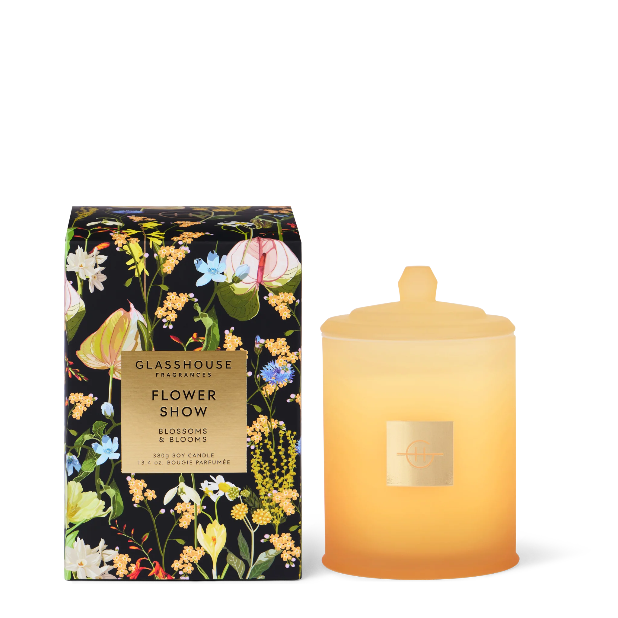 Glasshouse Flower Show Double Wick Candle