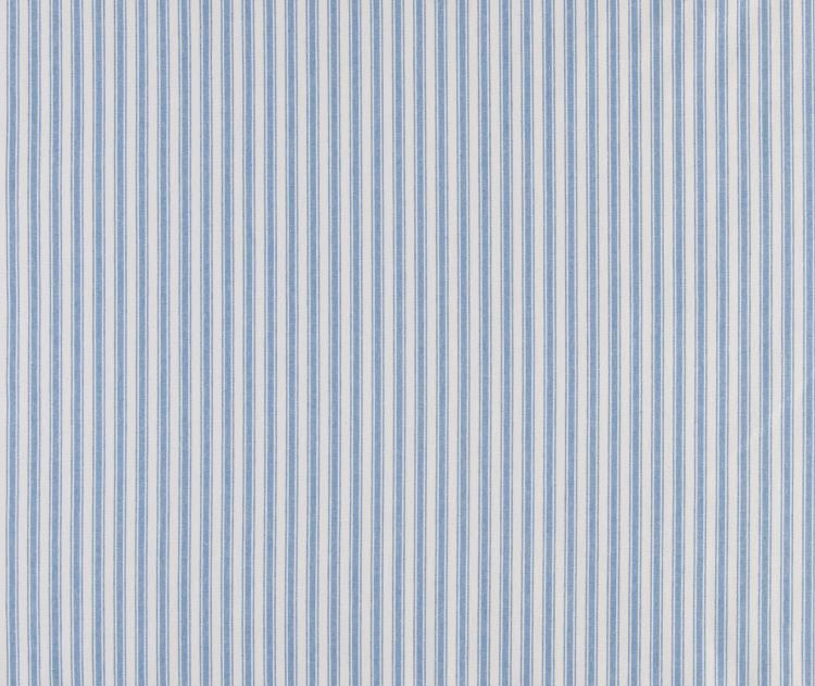 Truman Swivel Chair in Blue and White Ticking Stripe