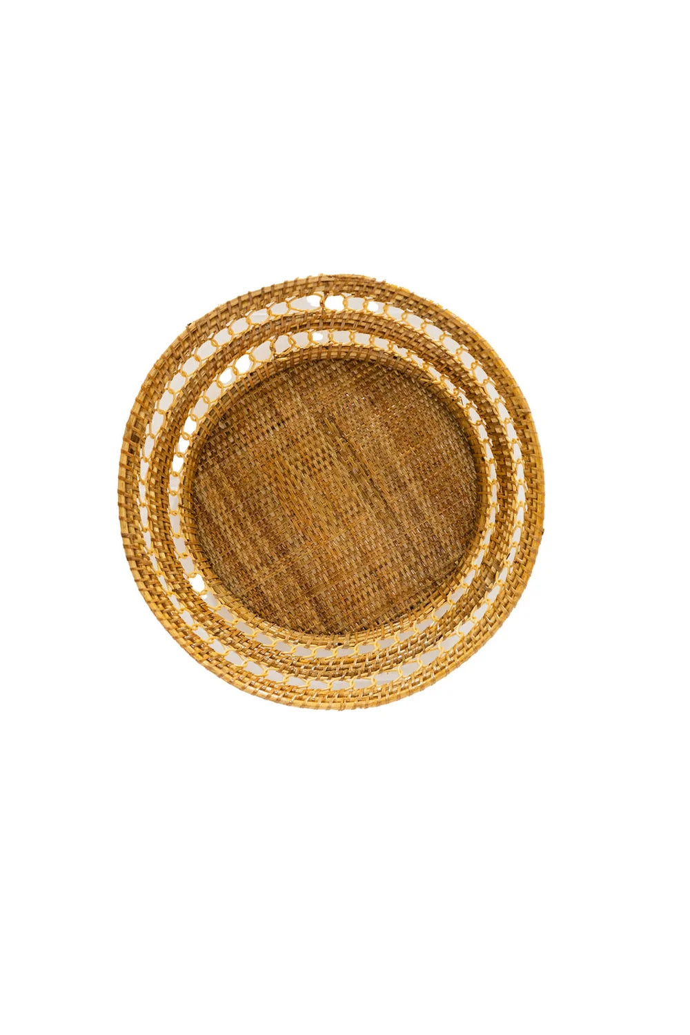 Round Woven Wall Baskets