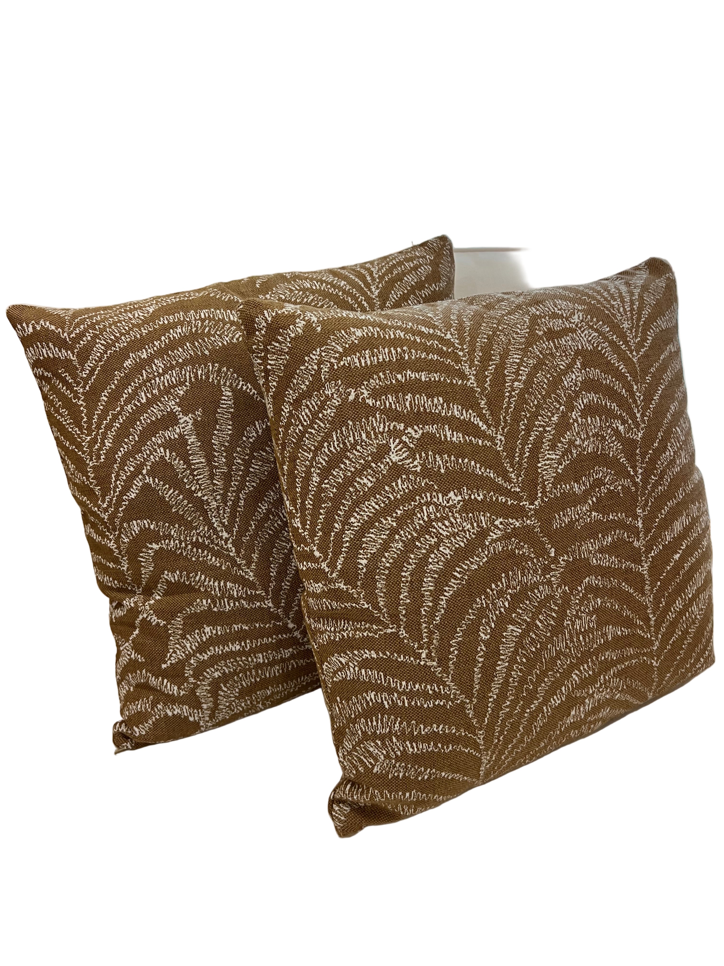 Swaying Whiskey 20 x 20 Outdoor Pillow