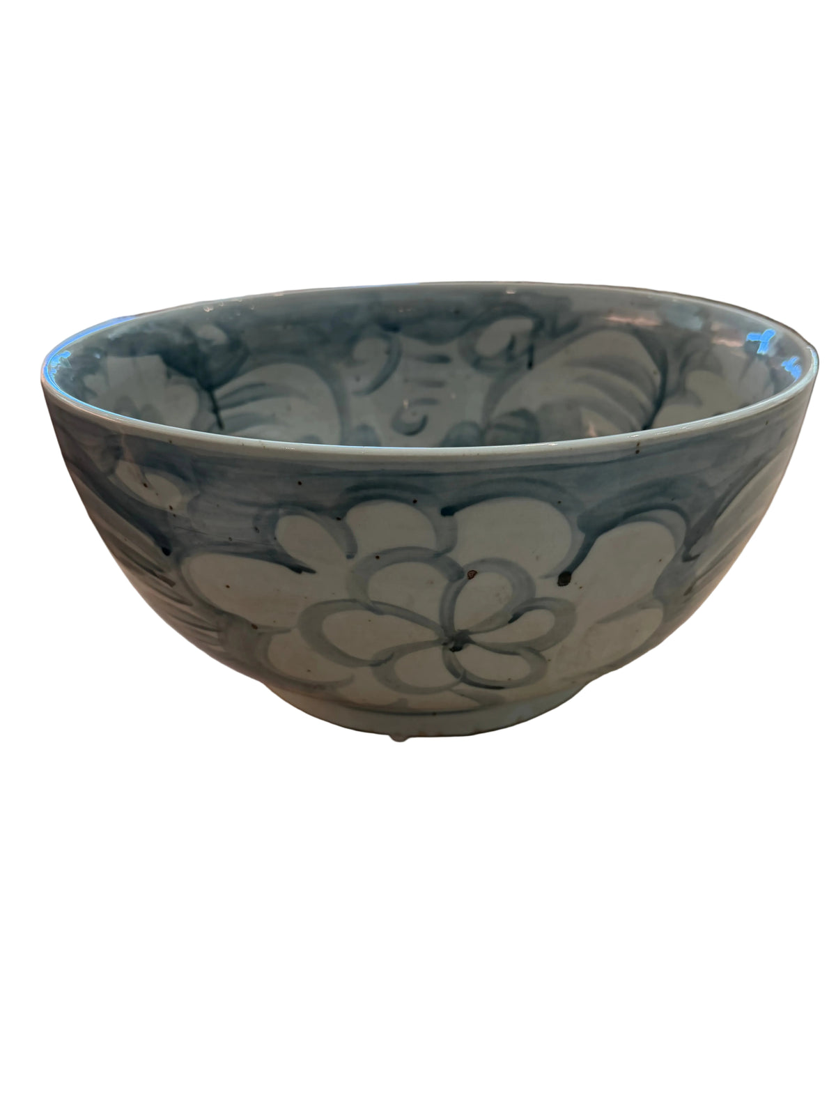 Blue & White Center Bowl