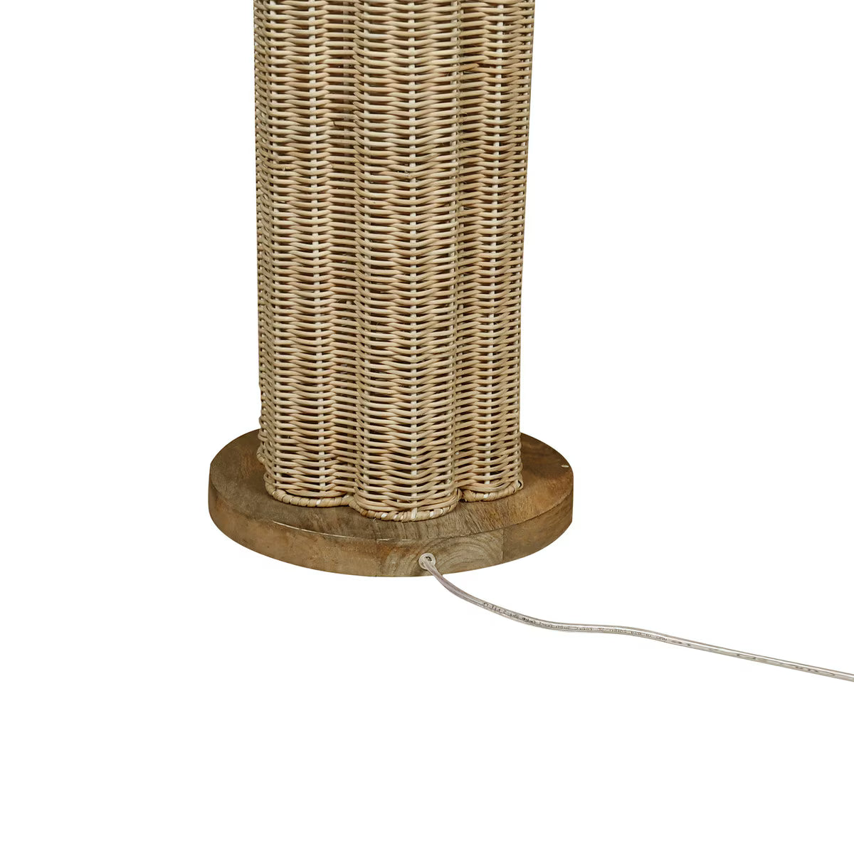 Iris Rattan Floor Lamp