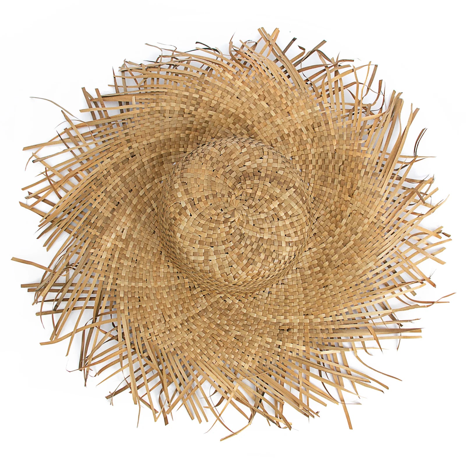 Frayed Edge Straw Hats