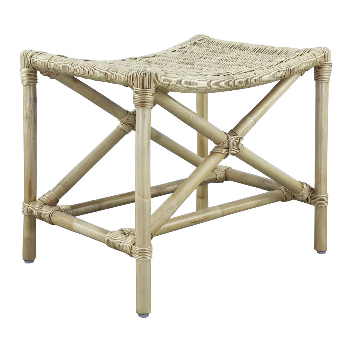 Rattan Director Stool