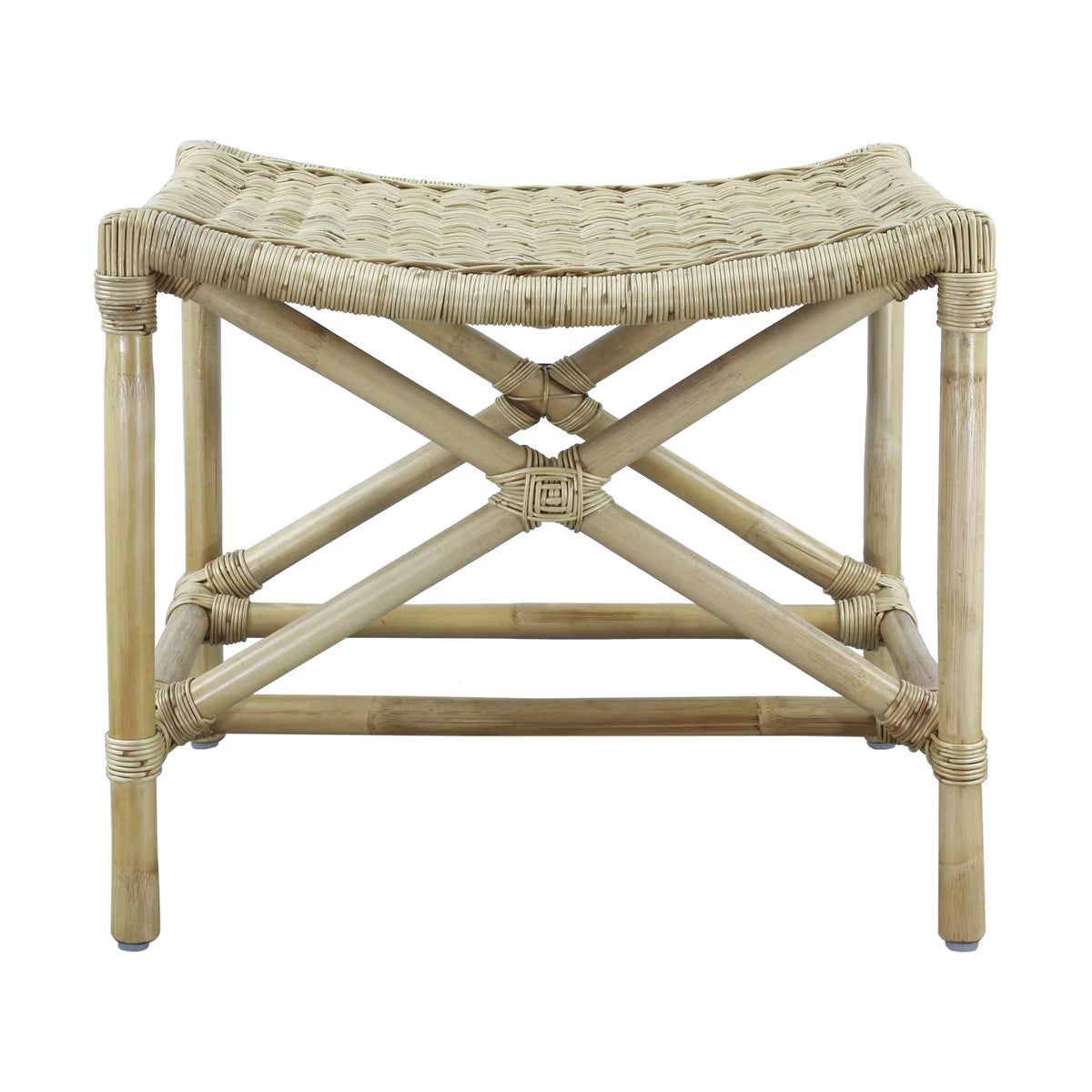 Rattan Director Stool