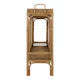 Nessa Rattan Console Table