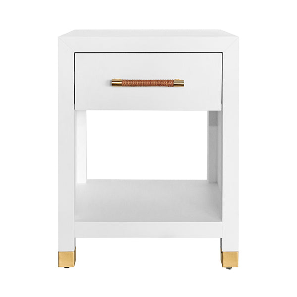 Pelham White Side Table