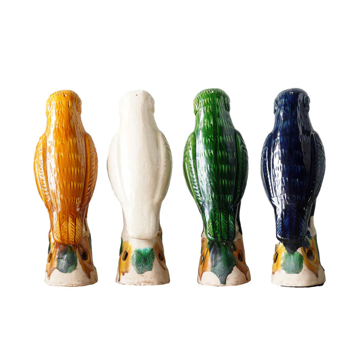 Hand-Painted Porcelain Bird