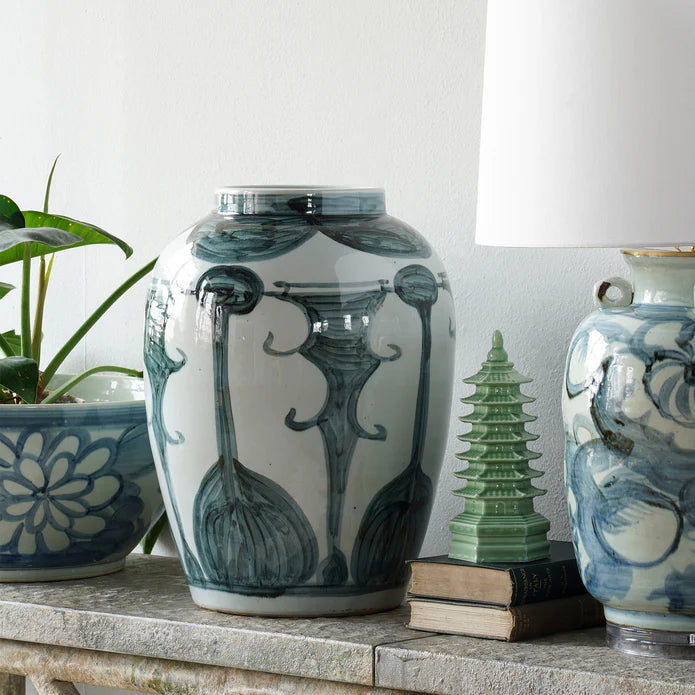 Jingdezhen Hand-Painted Jar