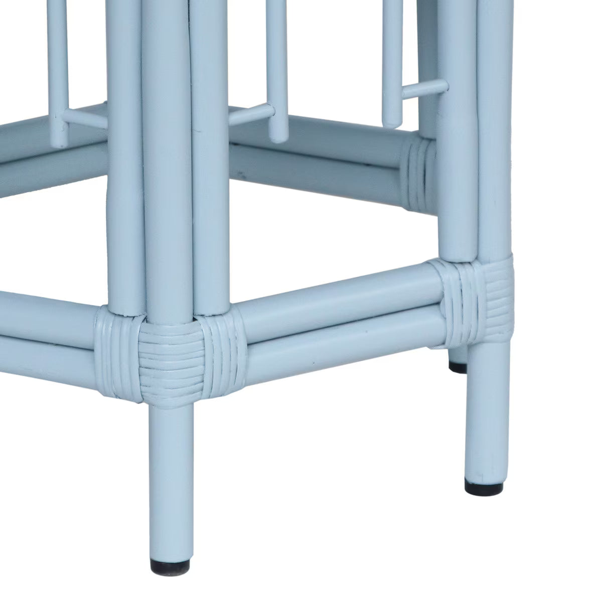 Wren Chippendale Side Table Blue