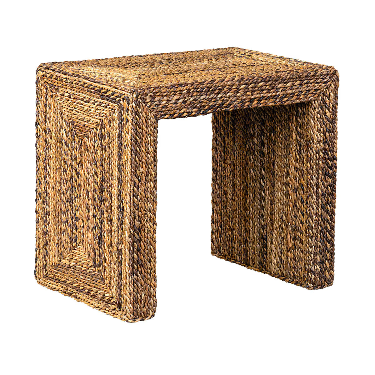 Soren Braided Seagrass Side Table