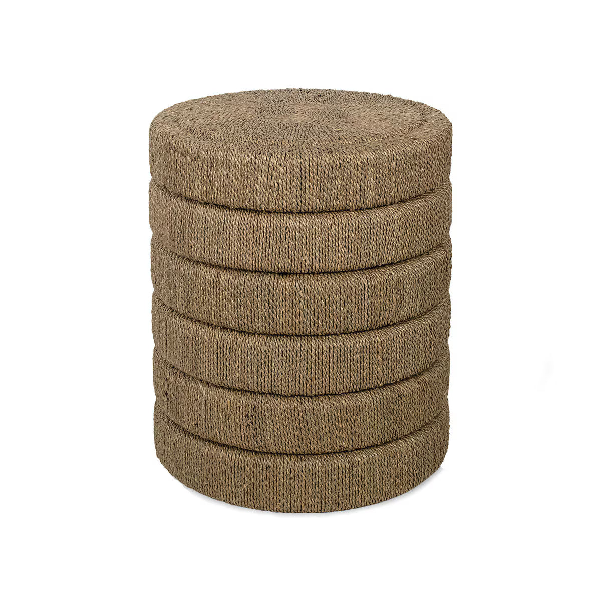 Seagrass Ribbed Side Table