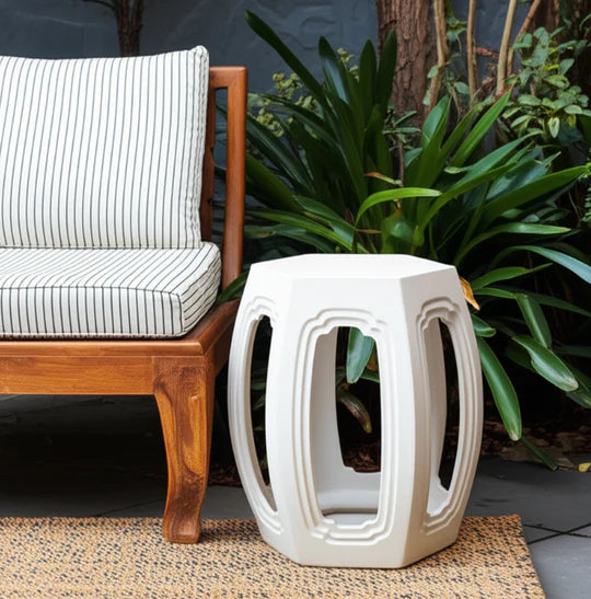 Hexagonal Garden Stool