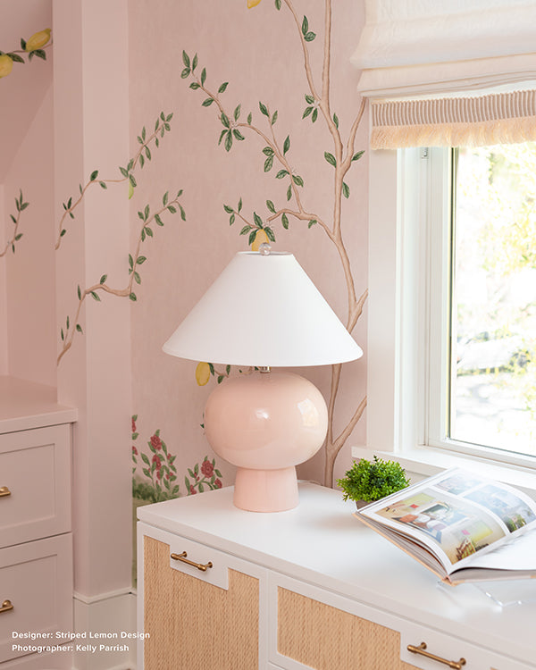 Annie Blush Lamp