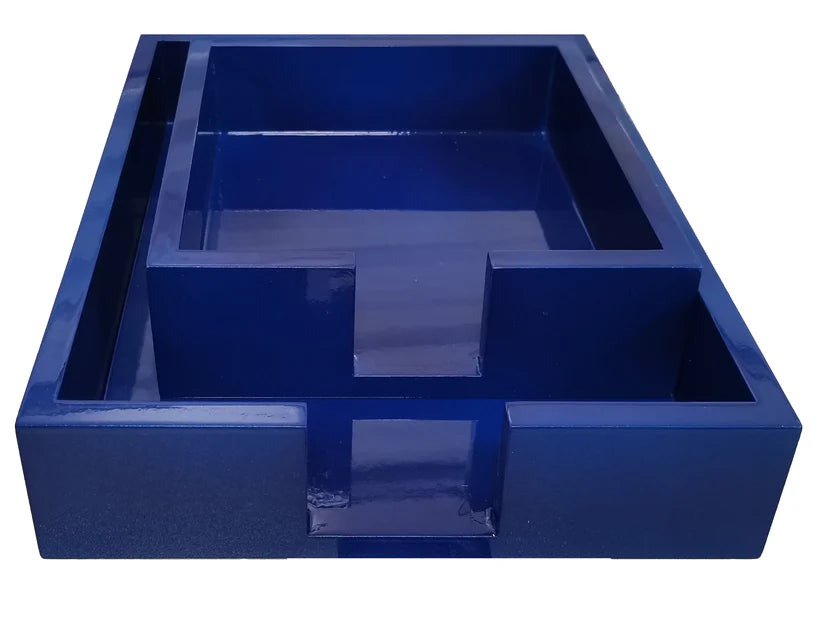 Large Lacquer Notepad Tray