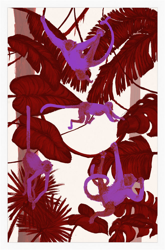 Bright Monkeys Prints
