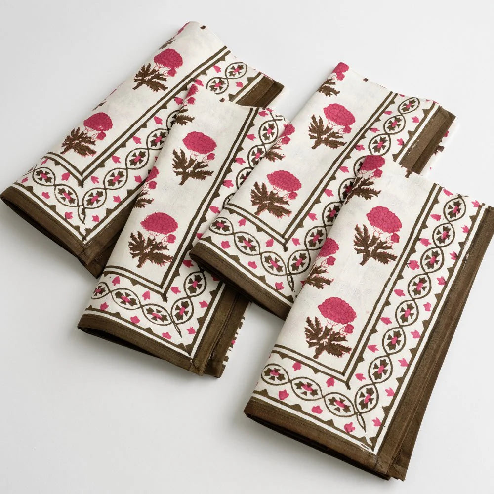 Pomegranate Napkins Set of 4