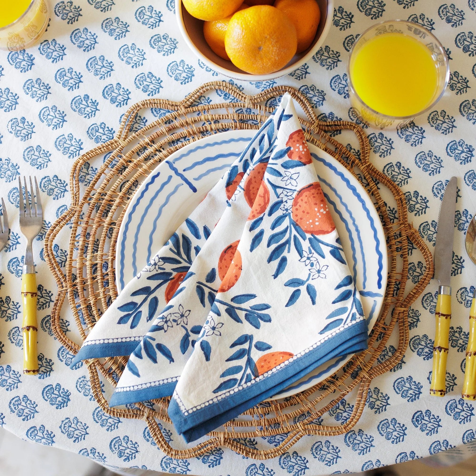 Pomegranate Napkins Set of 4