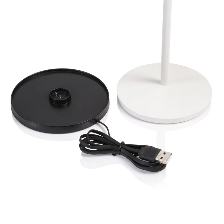 Andria Rechargeable Lamp White