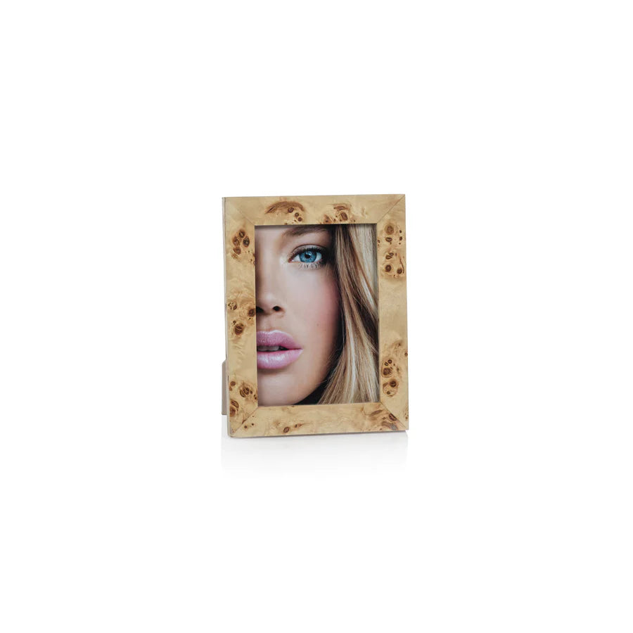 Burl Wood Photo Frames