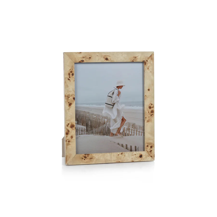 Burl Wood Photo Frames