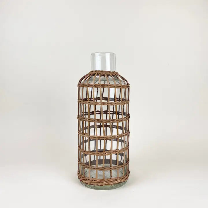 Rattan Vases