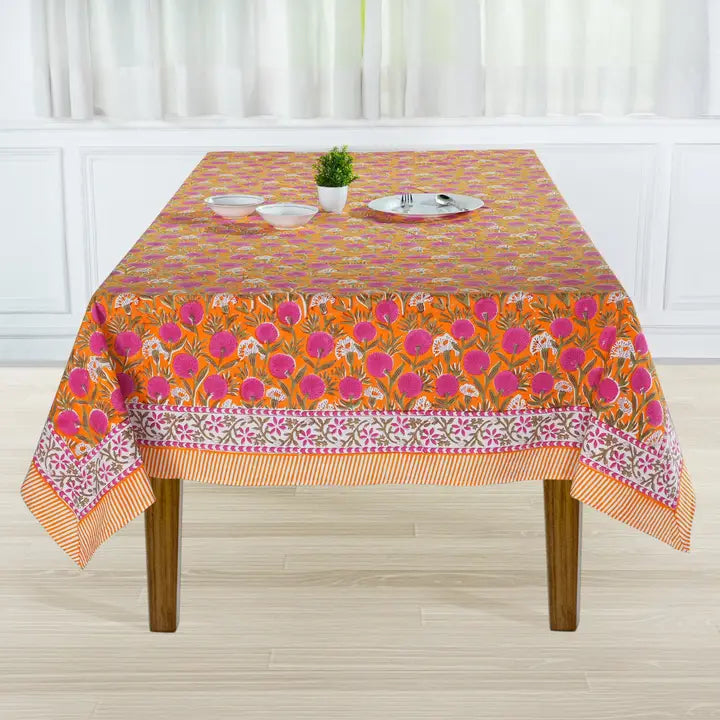Block Print Table Cloths 60 x 90