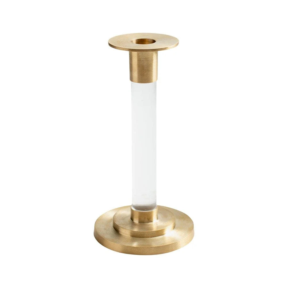 Brass and Resin Candlesticks