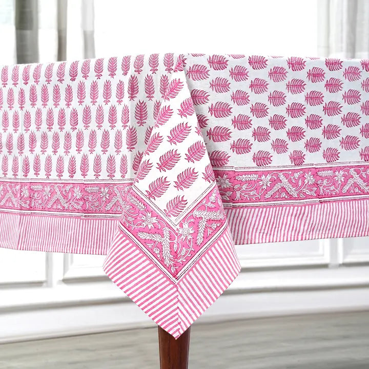 Block Print Table Cloths 60 x 90