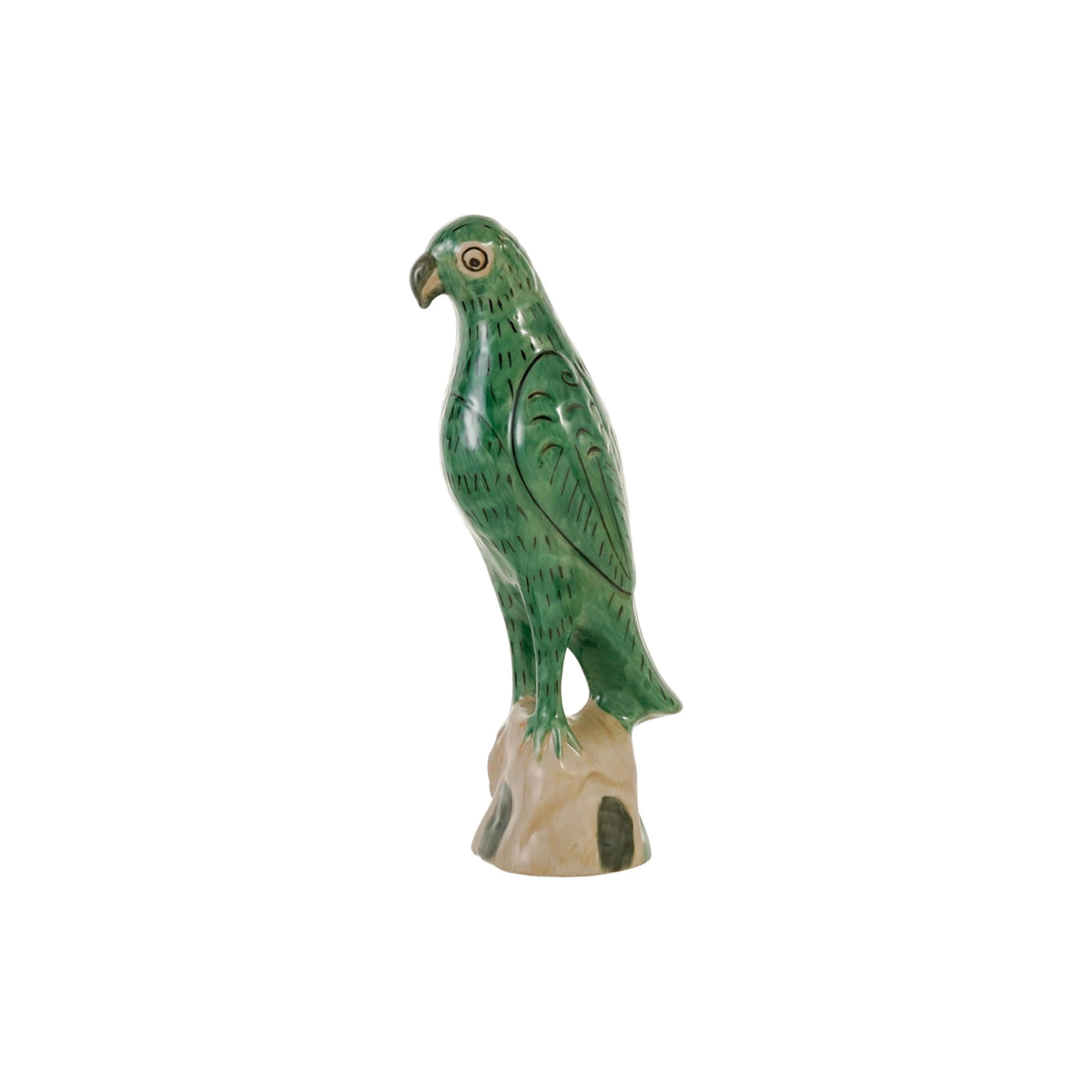 Stoneware Parrot