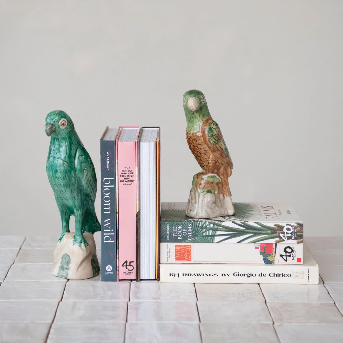 Stoneware Parrot