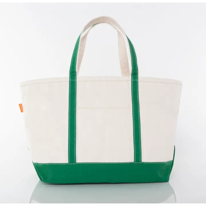 Large Canvas Boat Tote