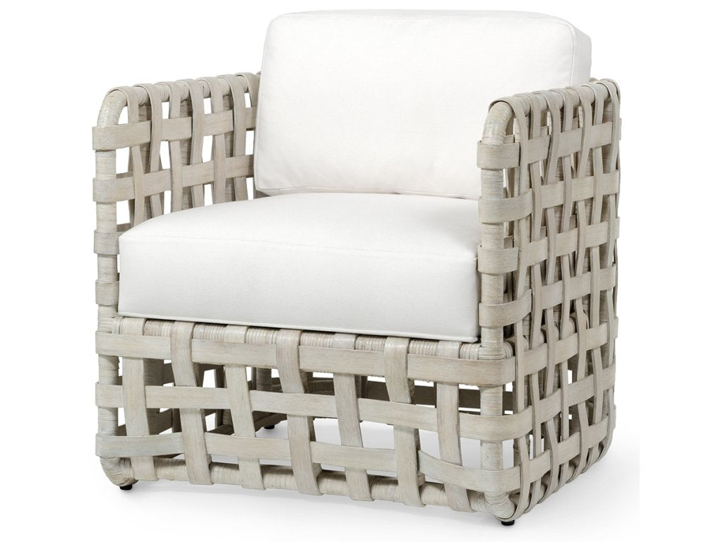 Medford Lounge Chair in White