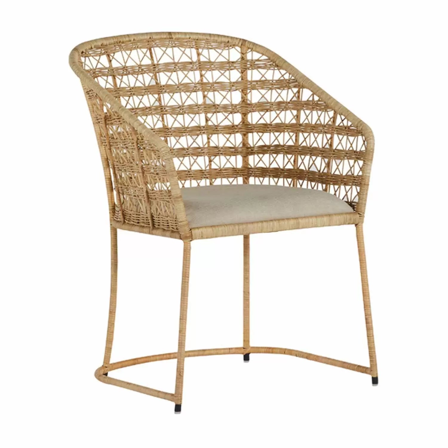 Lambert Dining Chair with Custom Lee Jofa Upholstery