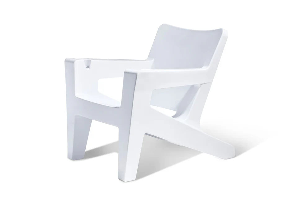 Bask Lounge Chair White