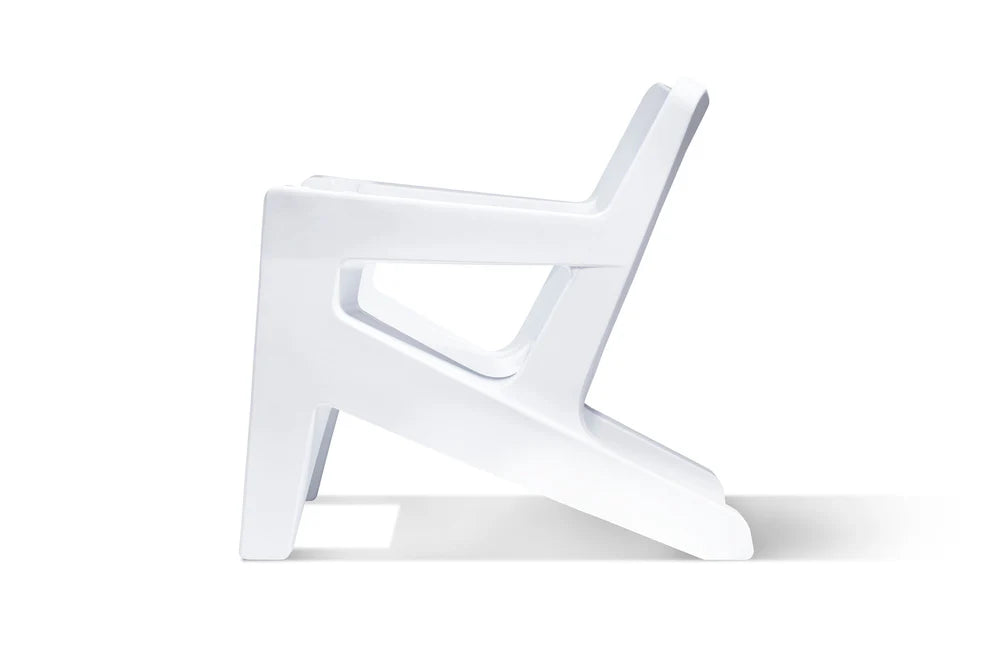 Bask Lounge Chair White